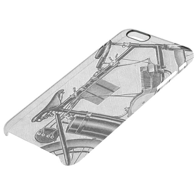 Bouilly Motorcycle, 1895 Uncommon iPhone Case (Bottom)