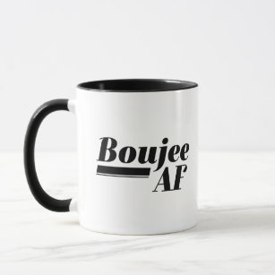 Bougie Mug, Bougie Ish Coffee Mug, Fancy Coffee Mug, Bougie Cup 