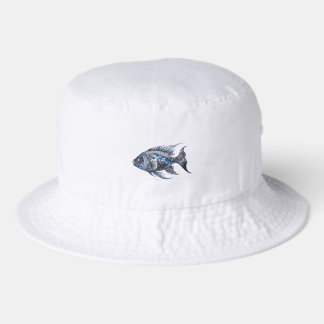 Boujee Black Fish Bucket Hat