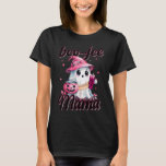 Boujee Boo Jee Spooky Ghost Pink Halloween Pumpkin T-Shirt