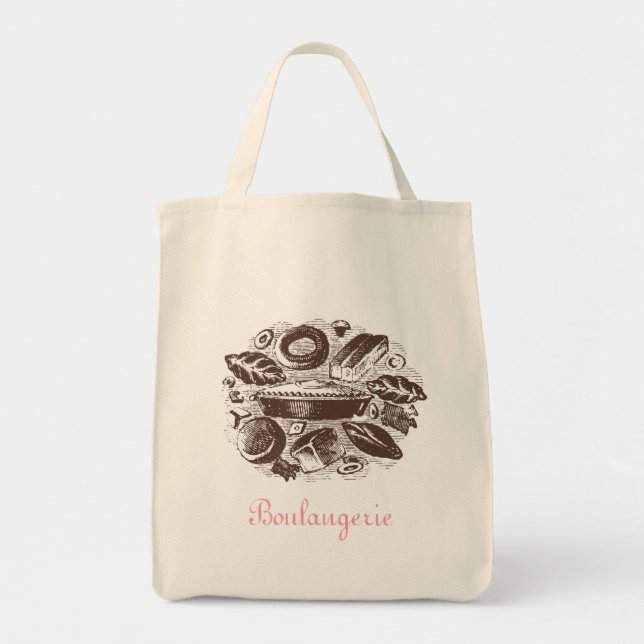 Boulangerie Organic Tote (Front)