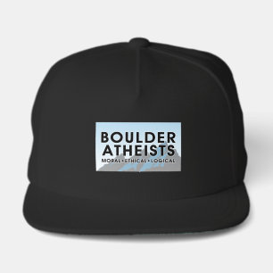 Boulder Atheists Logo Baseball Hall Snap Back Hat