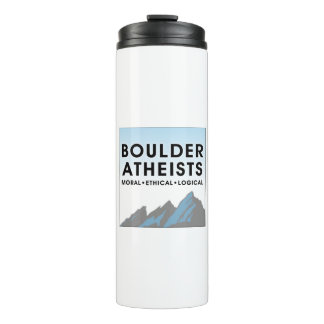 Boulder Atheists Logo Thermal Tumbler