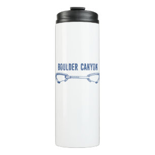 Boulder Canyon Colorado Climbing Quickdraw Thermal Tumbler