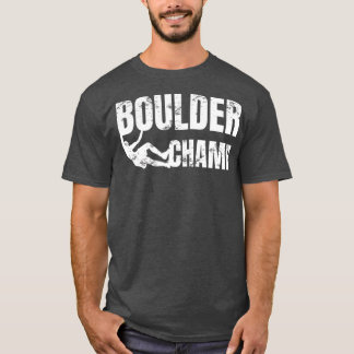 Boulder Champ vintage outfit for bouldering T-Shirt