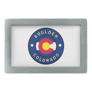 Boulder Colorado Belt Buckle