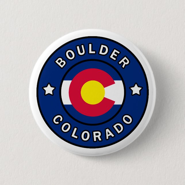 Boulder Colorado Button (Front)