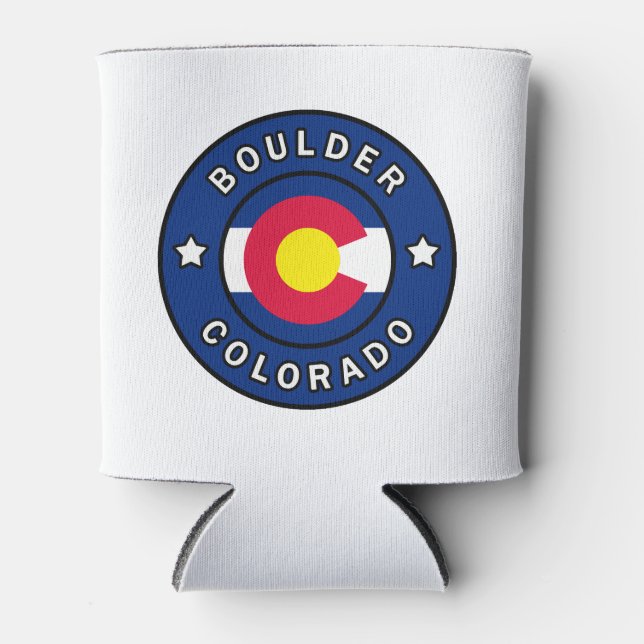Boulder Colorado Can Cooler (Front)