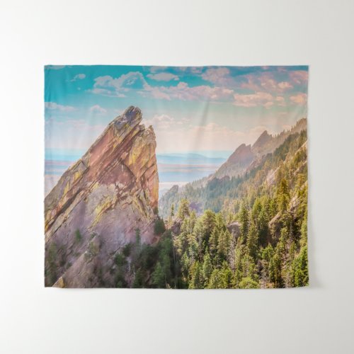 Boulder Colorado Flat Irons Tapestry