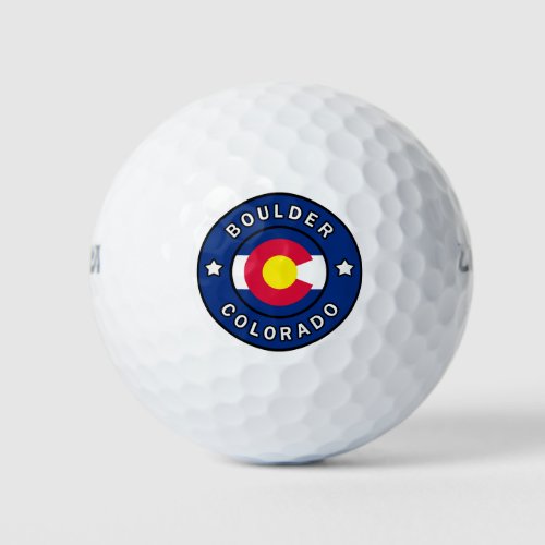 Boulder Colorado Golf Balls