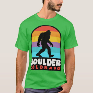Boulder Colorado Hiking Camping T-Shirt