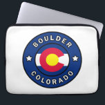 Boulder Colorado Laptop Sleeve<br><div class="desc">Boulder Colorado</div>
