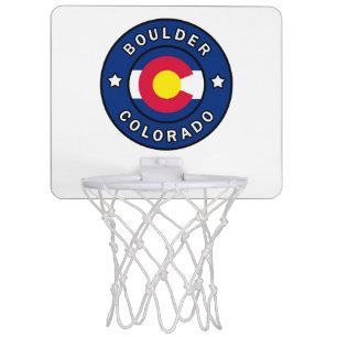 Boulder Colorado Mini Basketball Hoop