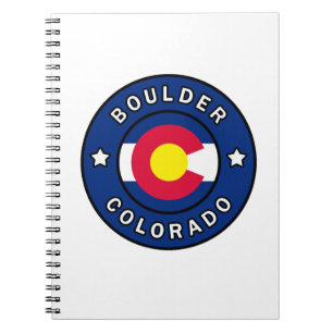 Boulder Colorado Notebook