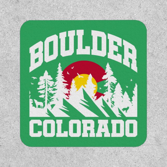 Boulder,Colorado Patch (Front)