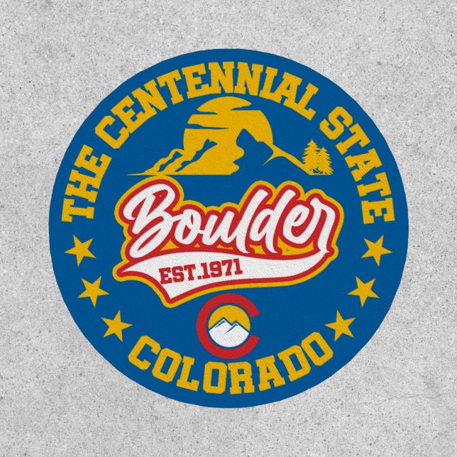 Boulder,Colorado Patch (Front)