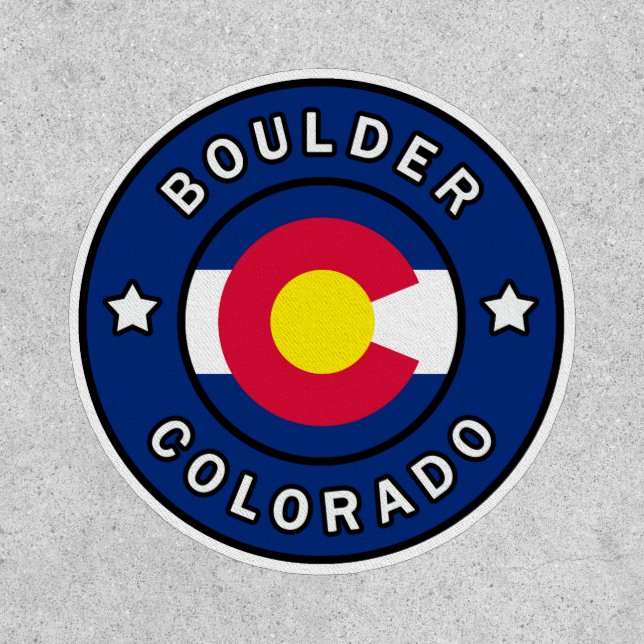 Boulder Colorado Patch (Front)