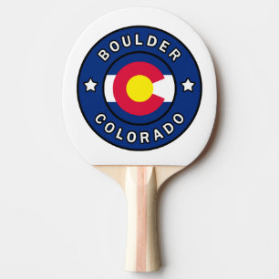 Boulder Colorado Ping Pong Paddle