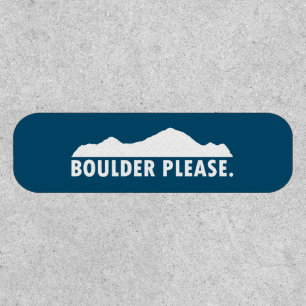 Boulder Colorado Please Patch