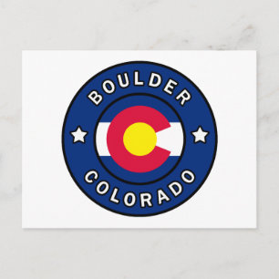 Boulder Colorado Postcard