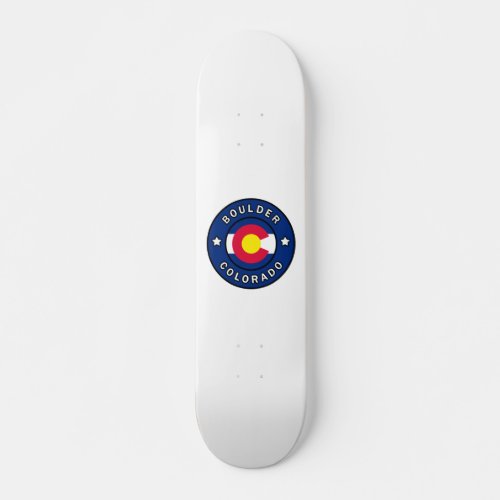 Boulder Colorado Skateboard