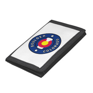 Boulder Colorado Trifold Wallet