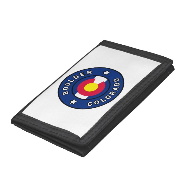 Boulder Colorado Trifold Wallet (Bottom)