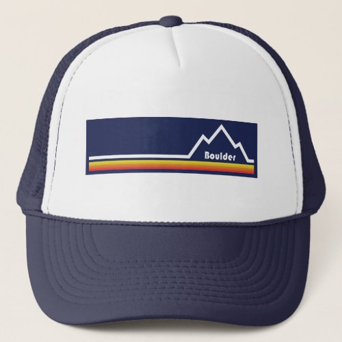 Boulder Colorado Trucker Hat