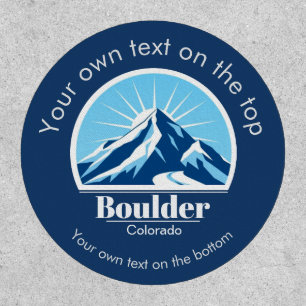 Boulder Colorado usa ski resort Patch
