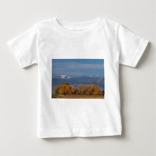 Boulder County Colorado Continental Divide Autumn Baby T-Shirt