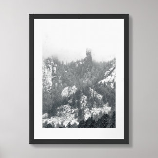 Boulder Fog - Photograph Framed Art