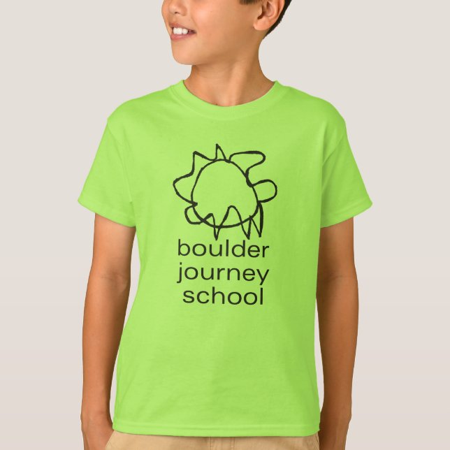 Boulder Journey School Youth T-Shirt (Front)