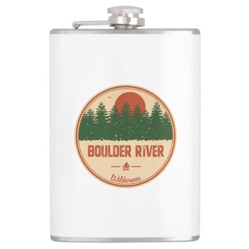 Boulder River Wilderness Flask