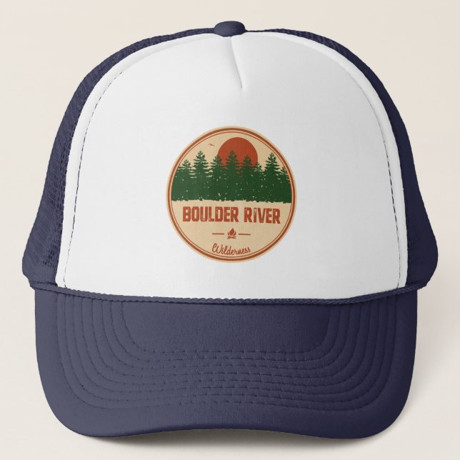 Boulder River Wilderness Trucker Hat (Front)