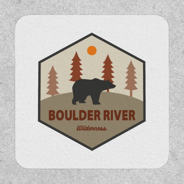 Boulder River Wilderness Washington Bear Patch (Front)