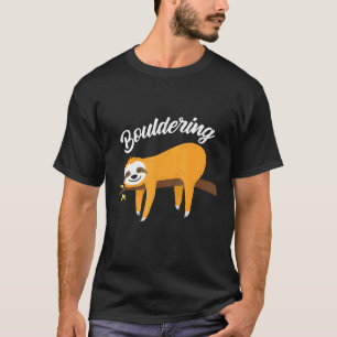 Boulder Sloth Climbing Rock Climbing T-Shirt