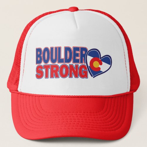 Boulder_Strong_Heart Trucker Hat