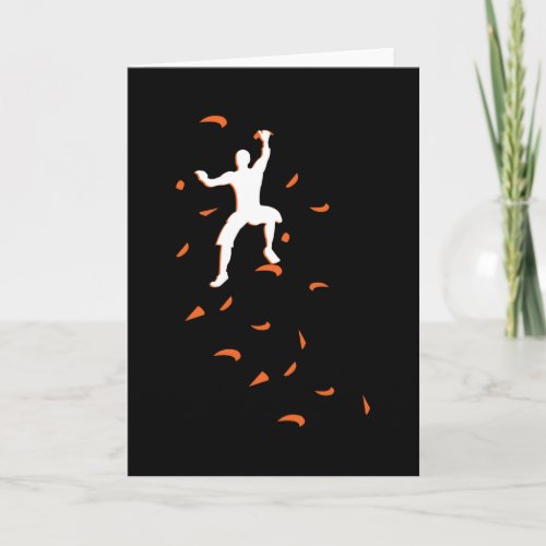 Bouldering Boulder Sport Climbing Wall Card