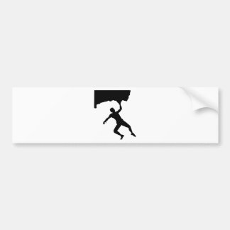 Bouldering Bumper Sticker
