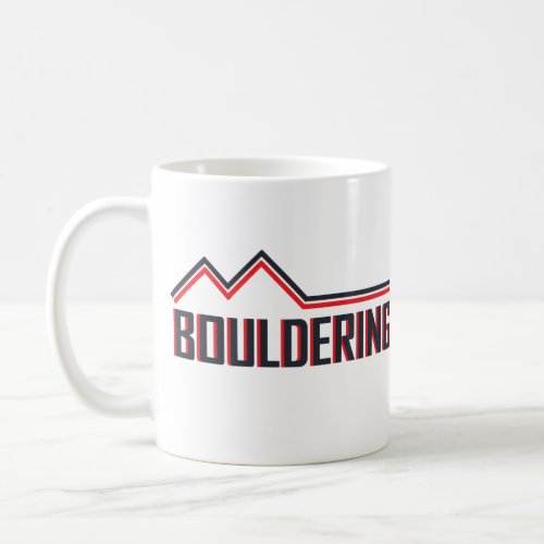 Bouldering Coffee Mug