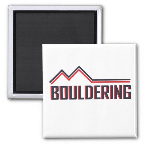 bouldering lover magnet