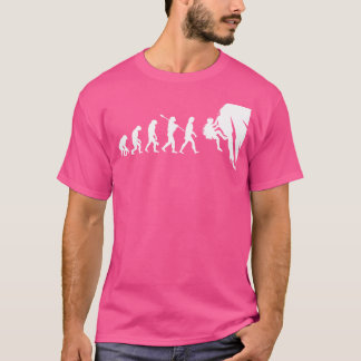 Bouldering Rock Climbing Evolution Hiking Outdoor T-Shirt
