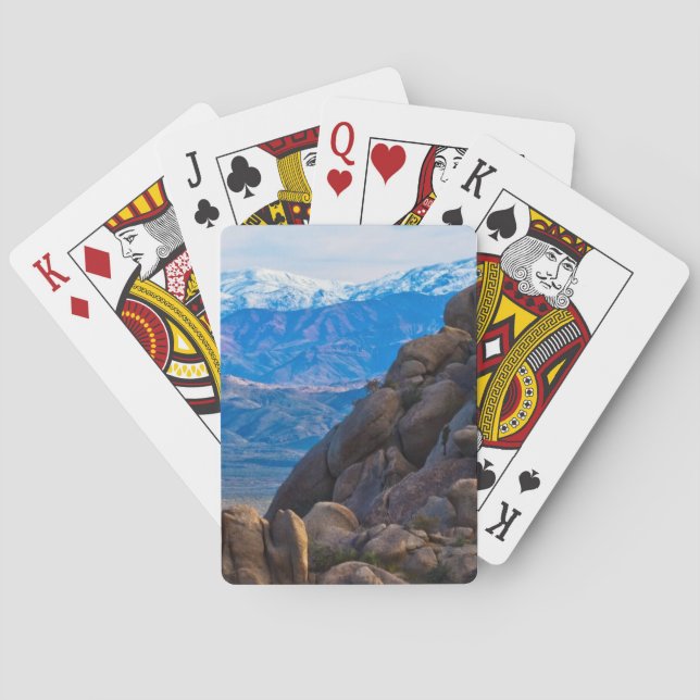 Boulders and Mountains Poker Cards (Back)