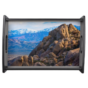 Boulders and Mountains Serving Tray