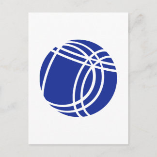 Boule Boccia Petanque Postcard