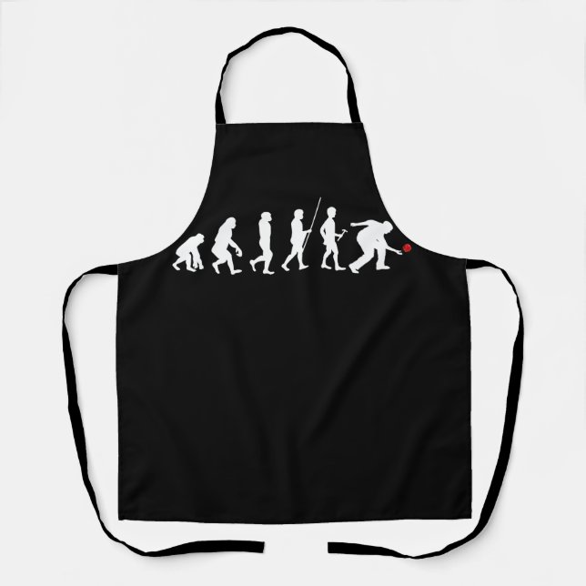 Boule Evolution Ideal Petanque Boccia Bocce Sport  Apron (Front)