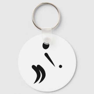 Boule player keychain