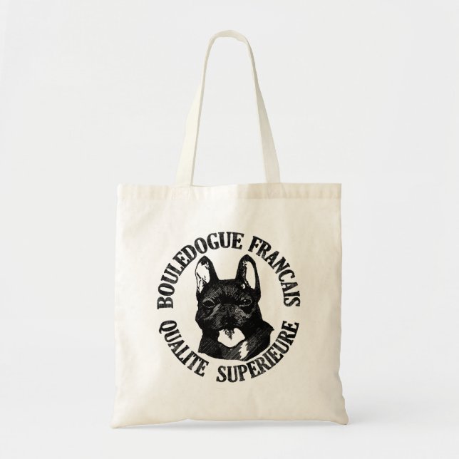 Bouledogue Francais Tote Bag (Front)