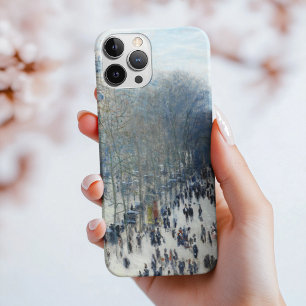 Boulevard des Capucines by Claude Monet iPhone 15 Pro Case