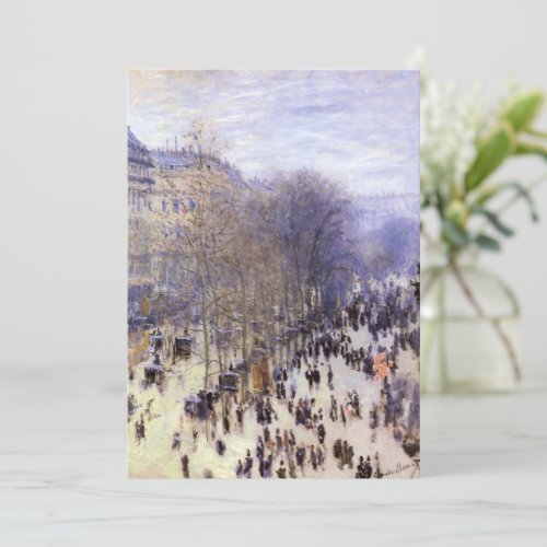 Boulevard des Capucines by Claude Monet Fine Art